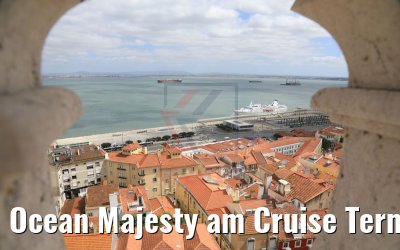 Ocean Majesty am Cruise Terminal Lissabon 16.05.2019