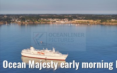 Ocean Majesty early morning Le Palais 07.07.2023