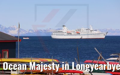 Ocean Majesty in Longyearbyen 25.06.2022