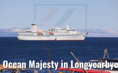 Ocean Majesty in Longyearbyen 25.06.2022