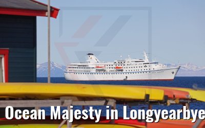 Ocean Majesty in Longyearbyen 25.06.2022