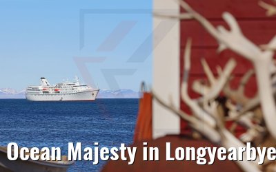 Ocean Majesty in Longyearbyen 25.06.2022