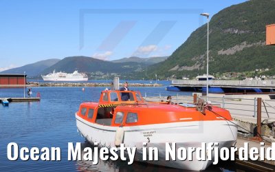 Ocean Majesty in Nordfjordeid 29.06.2022