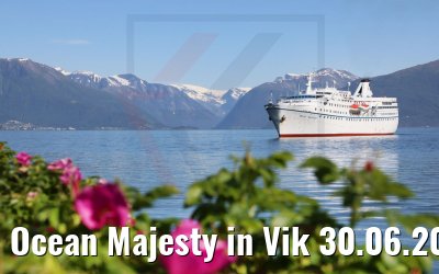Ocean Majesty in Vik 30.06.2022