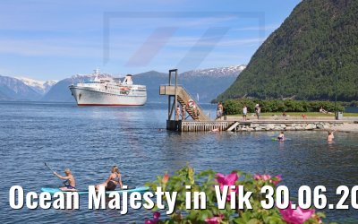 Ocean Majesty in Vik 30.06.2022