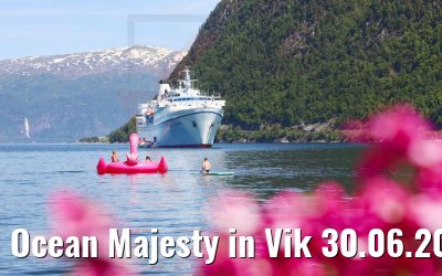 Ocean Majesty in Vik 30.06.2022