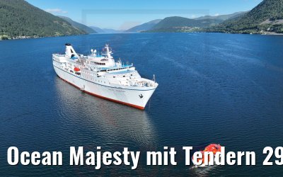 Ocean Majesty mit Tendern 29.06.2022