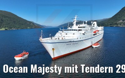 Ocean Majesty mit Tendern 29.06.2022