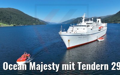 Ocean Majesty mit Tendern 29.06.2022