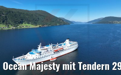 Ocean Majesty mit Tendern 29.06.2022