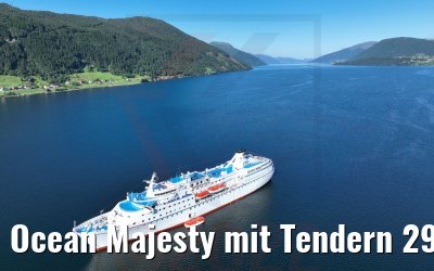 Ocean Majesty mit Tendern 29.06.2022