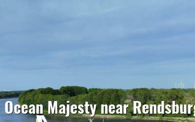 Ocean Majesty near Rendsburg NOK 29.05.2023