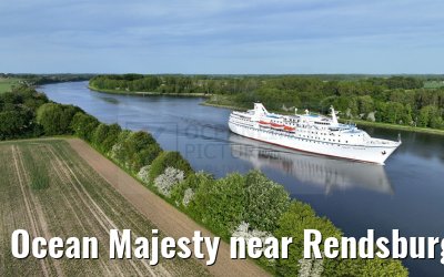 Ocean Majesty near Rendsburg NOK 29.05.2023