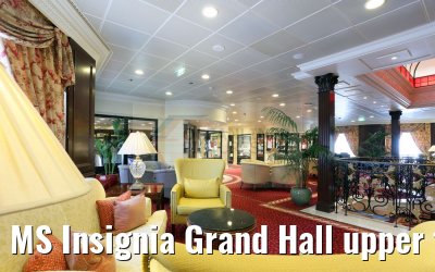 MS Insignia Grand Hall upper floor and shops