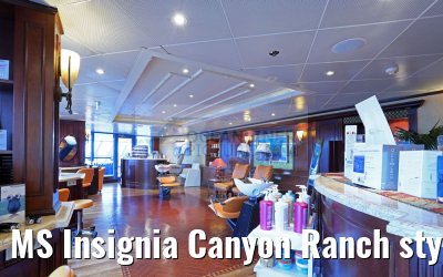 MS Insignia Canyon Ranch styling salon