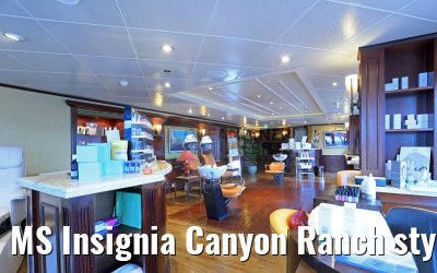 MS Insignia Canyon Ranch styling salon