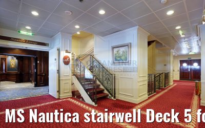 MS Nautica stairwell Deck 5 forward