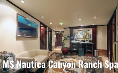 MS Nautica Canyon Ranch Spa waiting area