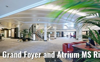 Grand Foyer and Atrium MS Riviera
