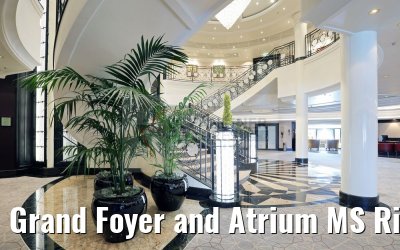 Grand Foyer and Atrium MS Riviera