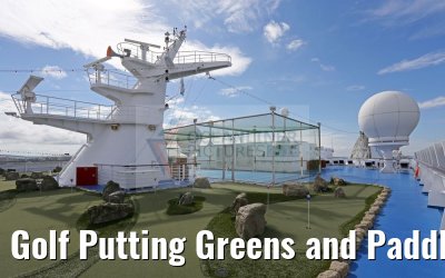 Golf Putting Greens and Paddle Tennis MS Riviera