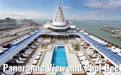Panoramic View and Pool Deck MS Riviera