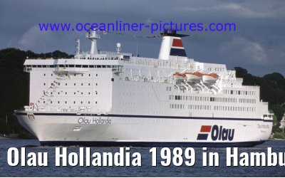 Olau Hollandia 1989 in Hamburg