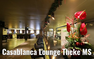 Casablanca Lounge Theke MS Artania 09.12.2014