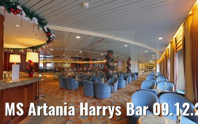 MS Artania Harrys Bar 09.12.2014
