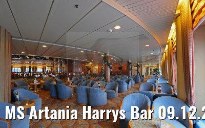 MS Artania Harrys Bar 09.12.2014