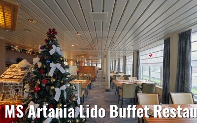 MS Artania Lido Buffet Restaurant neu 09.12.2014
