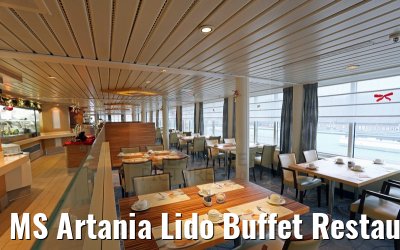 MS Artania Lido Buffet Restaurant neu 09.12.2014