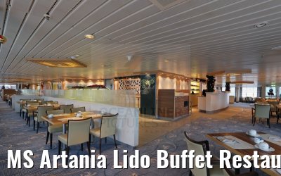 MS Artania Lido Buffet Restaurant neu 09.12.2014