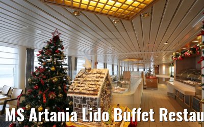 MS Artania Lido Buffet Restaurant neu 09.12.2014