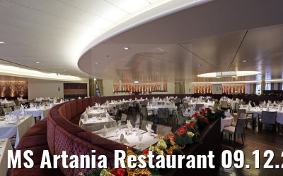MS Artania Restaurant 09.12.2014