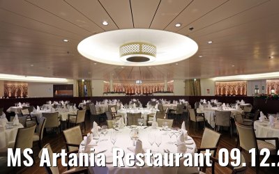 MS Artania Restaurant 09.12.2014