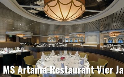 MS Artania Restaurant Vier Jahreszeiten neu 09.12.2014