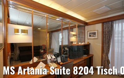 MS Artania Suite 8204 Tisch 09.12.2014