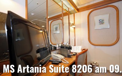 MS Artania Suite 8206 am 09.12.2014