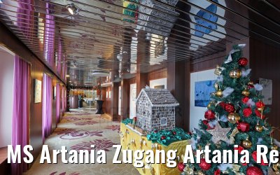 MS Artania Zugang Artania Restaurant 09.12.2014