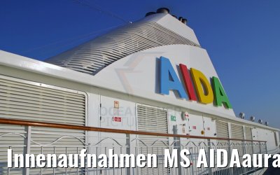 Innenaufnahmen MS AIDAaura Juli 2003
