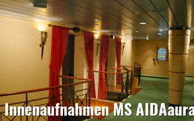 Innenaufnahmen MS AIDAaura Juli 2003