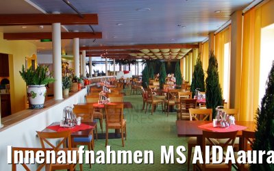 Innenaufnahmen MS AIDAaura Juli 2003