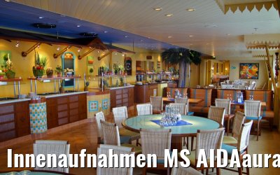 Innenaufnahmen MS AIDAaura Juli 2003