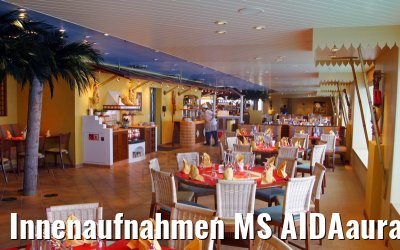 Innenaufnahmen MS AIDAaura Juli 2003