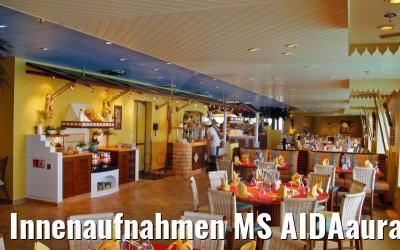 Innenaufnahmen MS AIDAaura Juli 2003