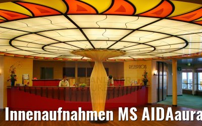 Innenaufnahmen MS AIDAaura Juli 2003