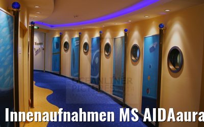 Innenaufnahmen MS AIDAaura Juli 2003