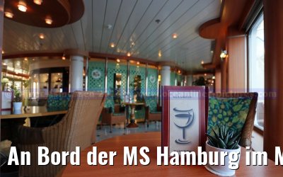 An Bord der MS Hamburg im Mai 2014