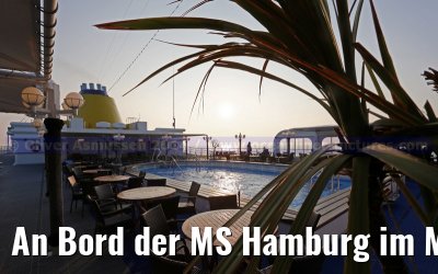 An Bord der MS Hamburg im Mai 2014